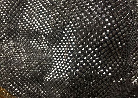 Sparkly Fabric Metal Mesh 